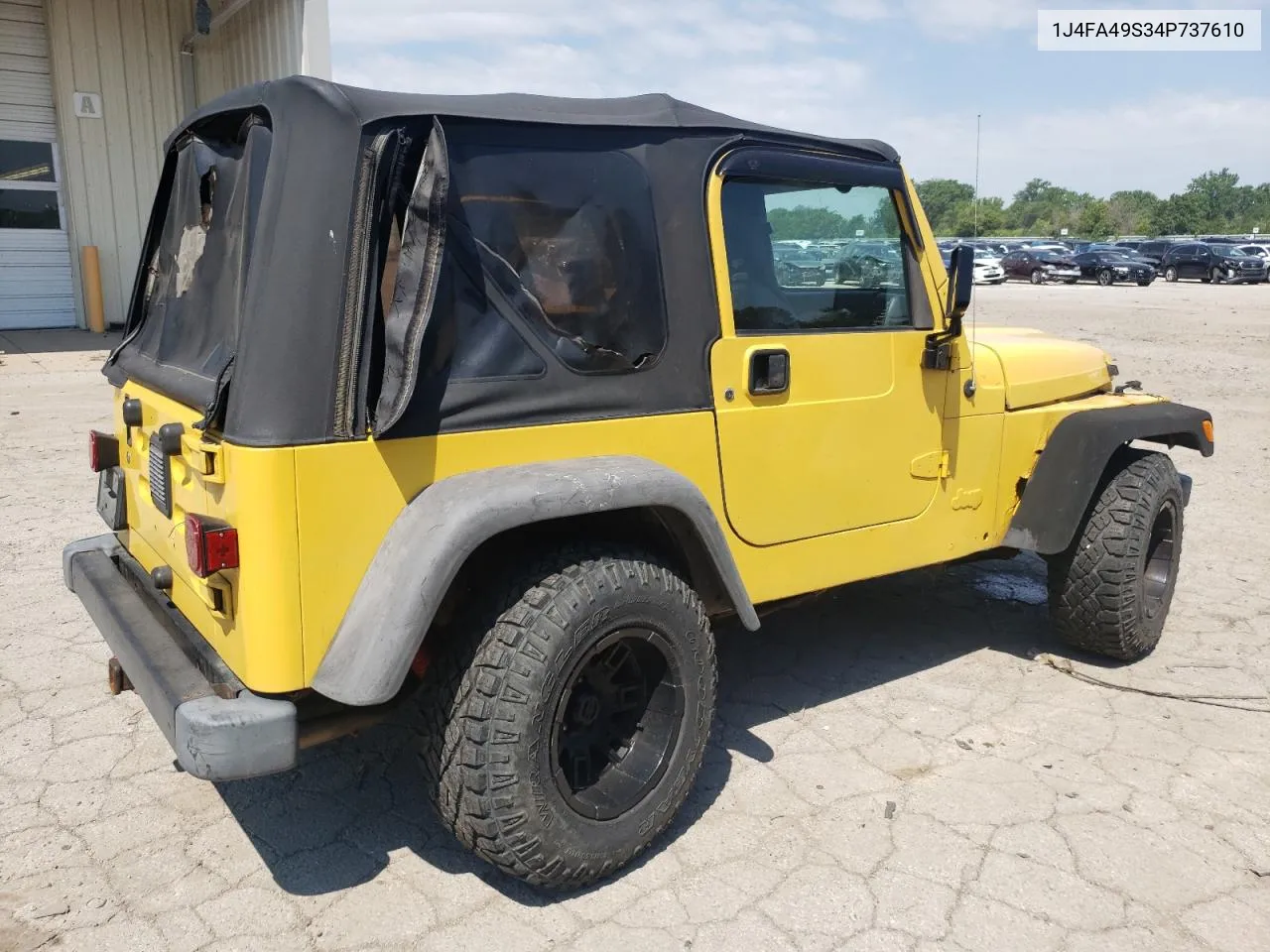 2004 Jeep Wrangler / Tj Sport VIN: 1J4FA49S34P737610 Lot: 58786604