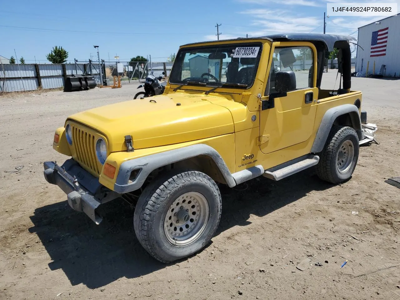 1J4F449S24P780682 2004 Jeep Wrangler / Tj Sport