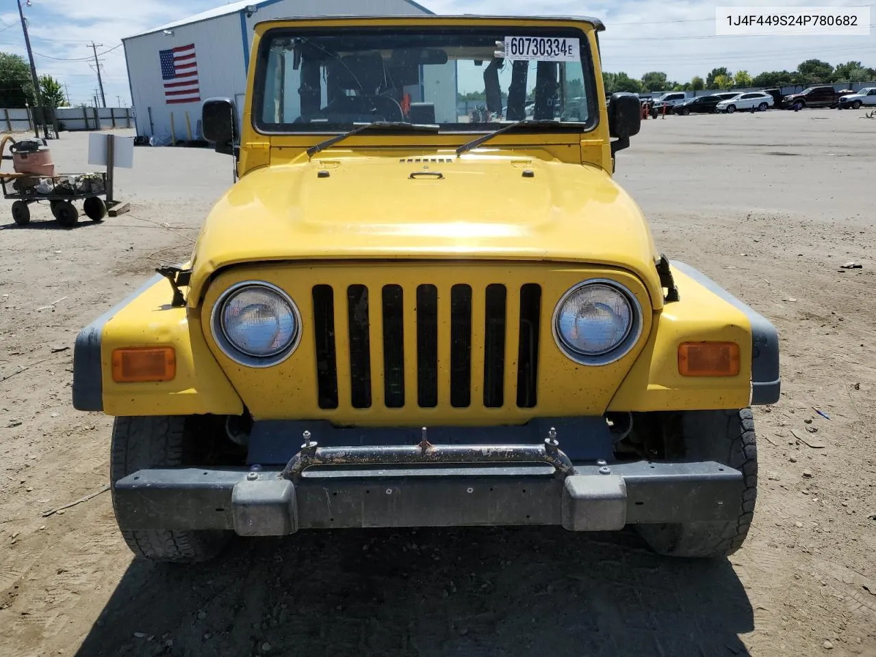 2004 Jeep Wrangler / Tj Sport VIN: 1J4F449S24P780682 Lot: 60730334