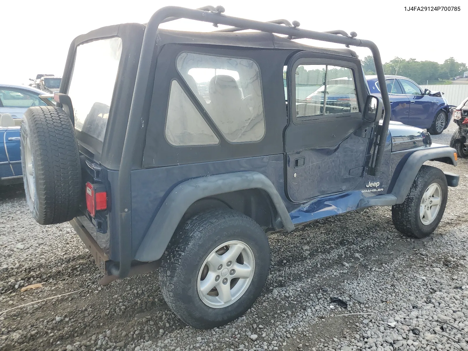 1J4FA29124P700785 2004 Jeep Wrangler / Tj Se