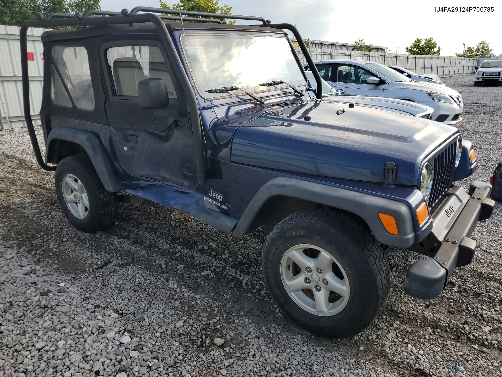 2004 Jeep Wrangler / Tj Se VIN: 1J4FA29124P700785 Lot: 62219264