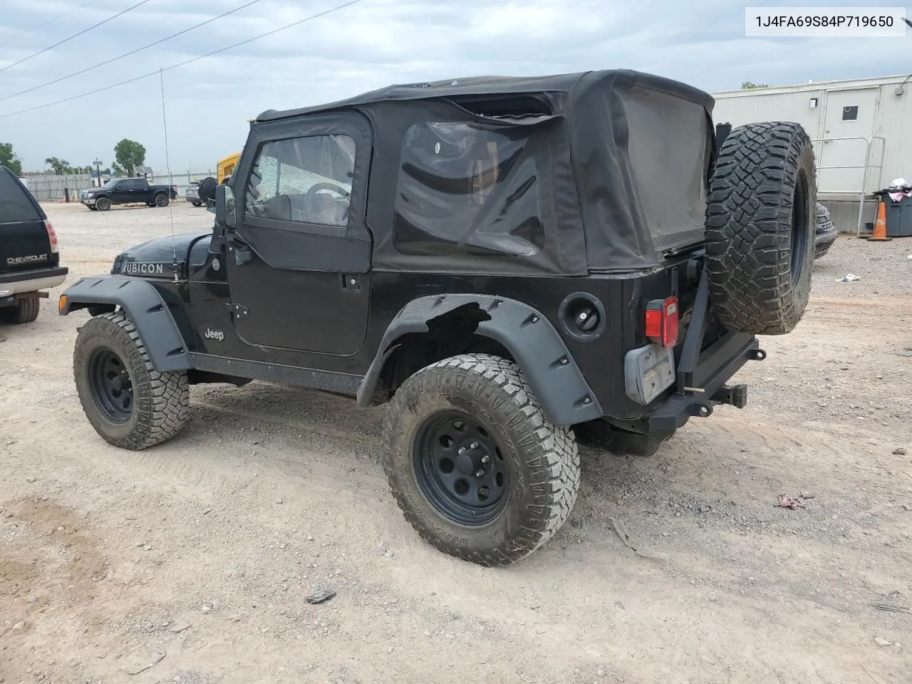 2004 Jeep Wrangler / Tj Rubicon VIN: 1J4FA69S84P719650 Lot: 62719464