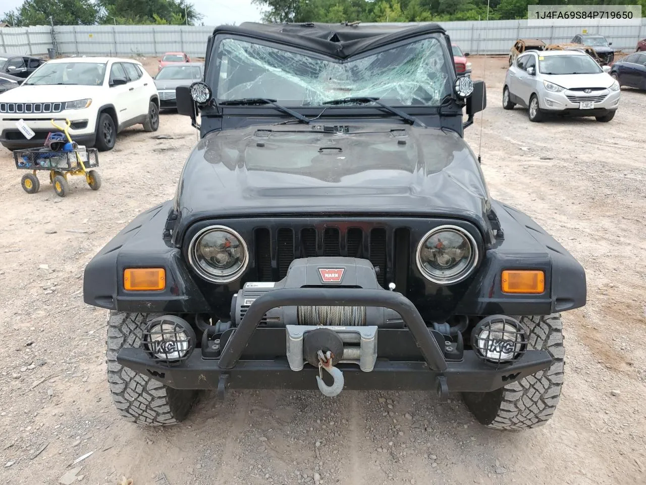 2004 Jeep Wrangler / Tj Rubicon VIN: 1J4FA69S84P719650 Lot: 62719464