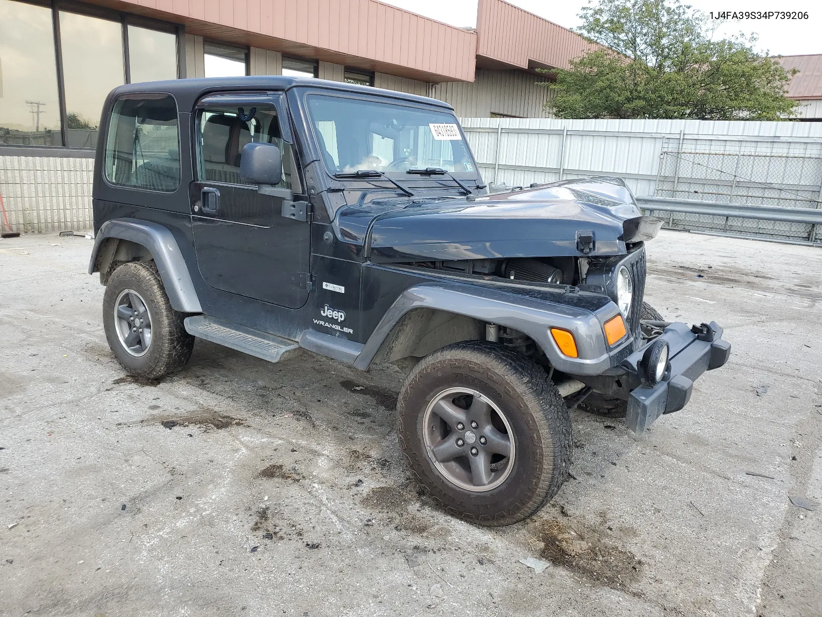 2004 Jeep Wrangler X VIN: 1J4FA39S34P739206 Lot: 64318593