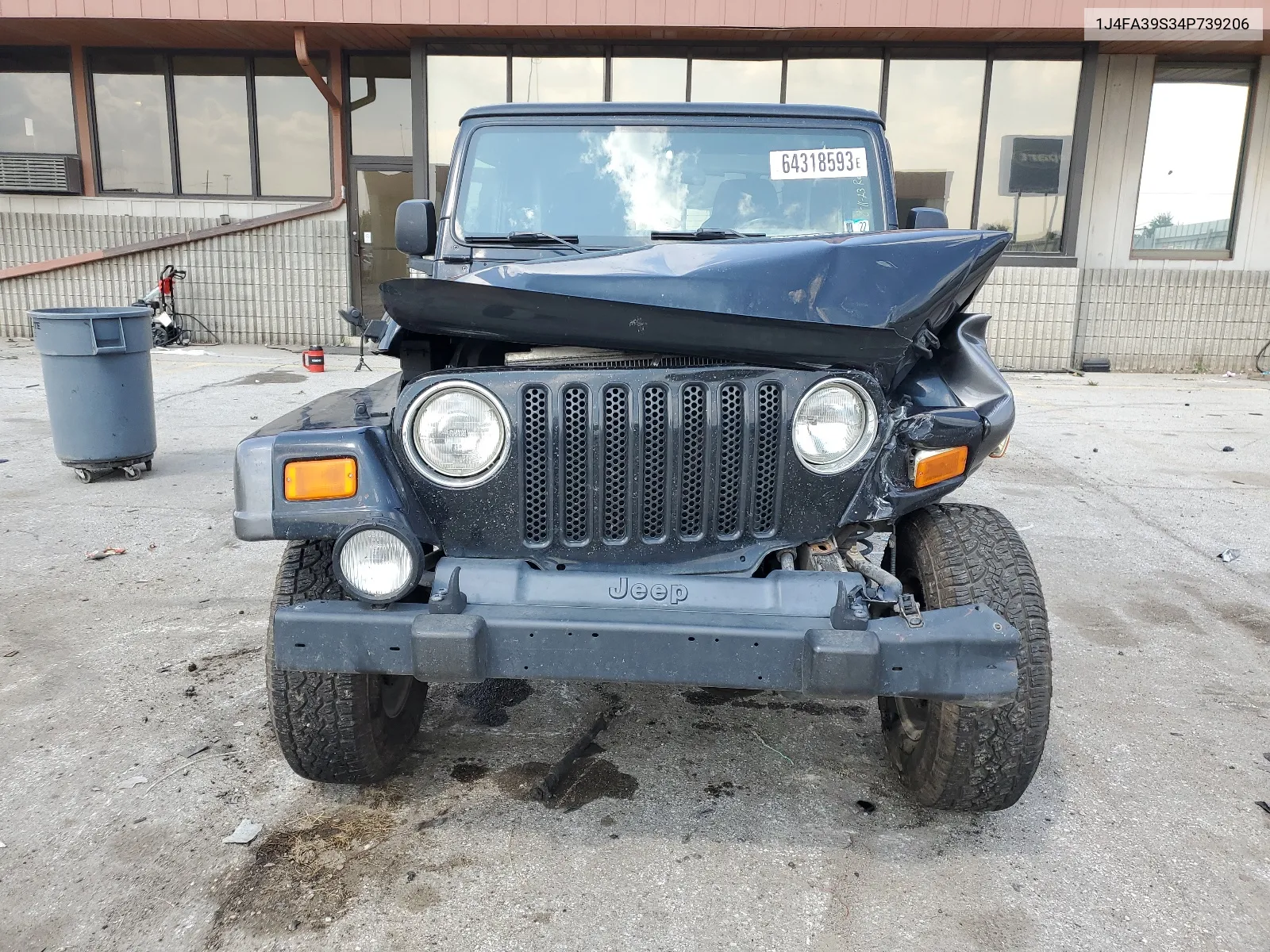 1J4FA39S34P739206 2004 Jeep Wrangler X