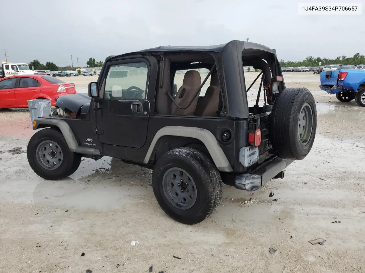 2004 Jeep Wrangler X VIN: 1J4FA39S34P706657 Lot: 66155474