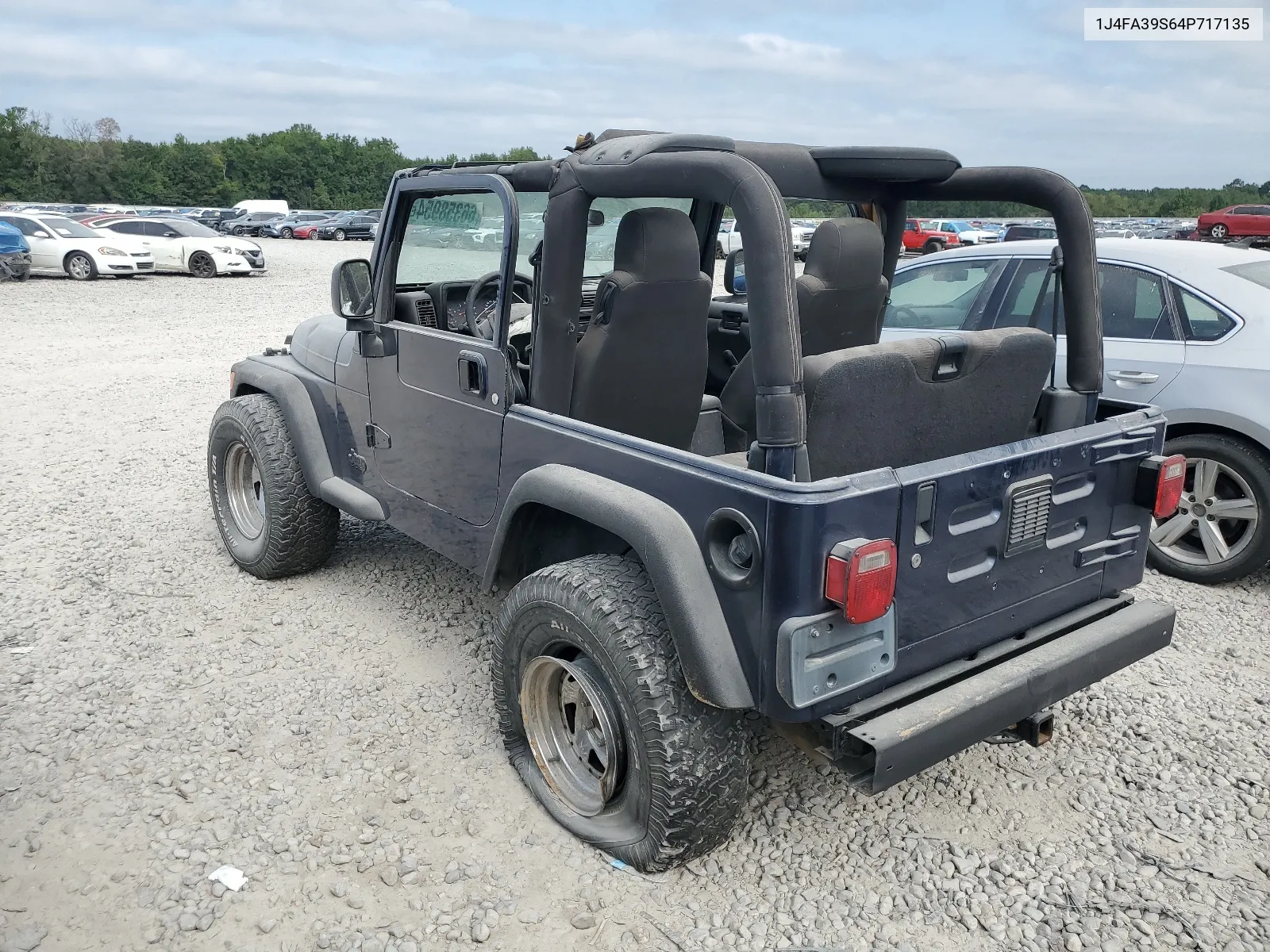 2004 Jeep Wrangler X VIN: 1J4FA39S64P717135 Lot: 66358954