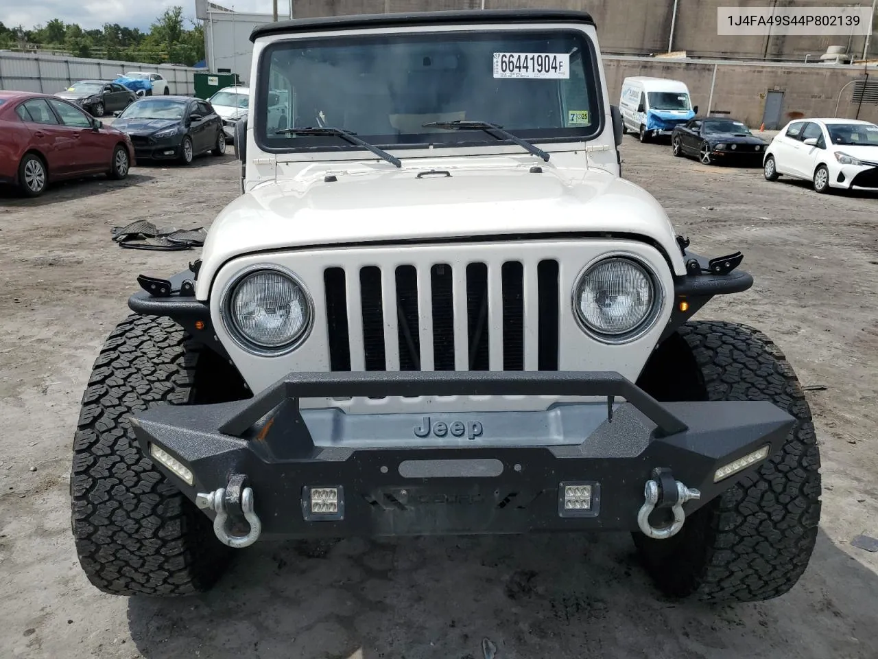 2004 Jeep Wrangler / Tj Sport VIN: 1J4FA49S44P802139 Lot: 66441904