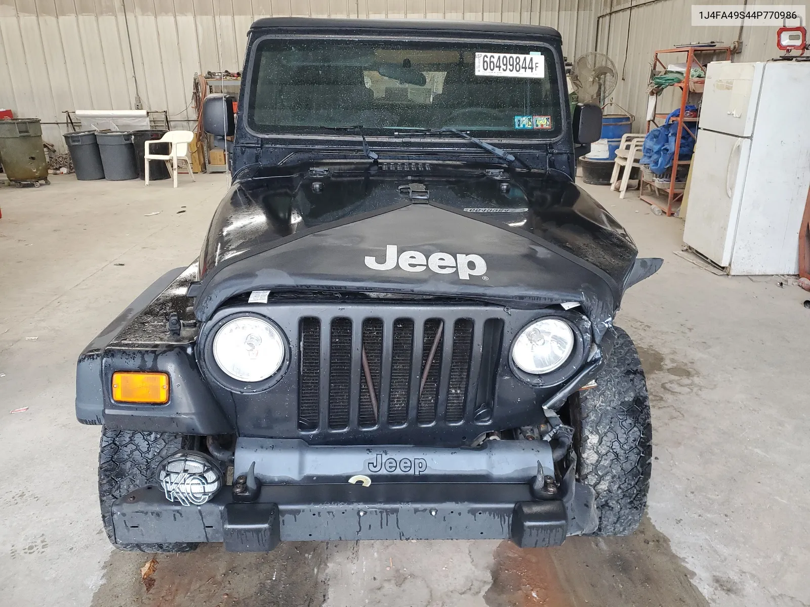 2004 Jeep Wrangler / Tj Sport VIN: 1J4FA49S44P770986 Lot: 66499844