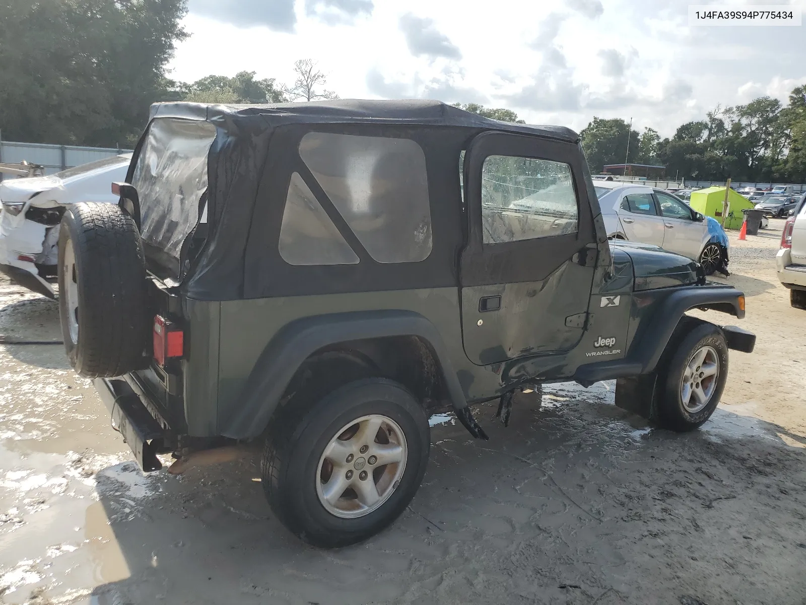 2004 Jeep Wrangler X VIN: 1J4FA39S94P775434 Lot: 66542014