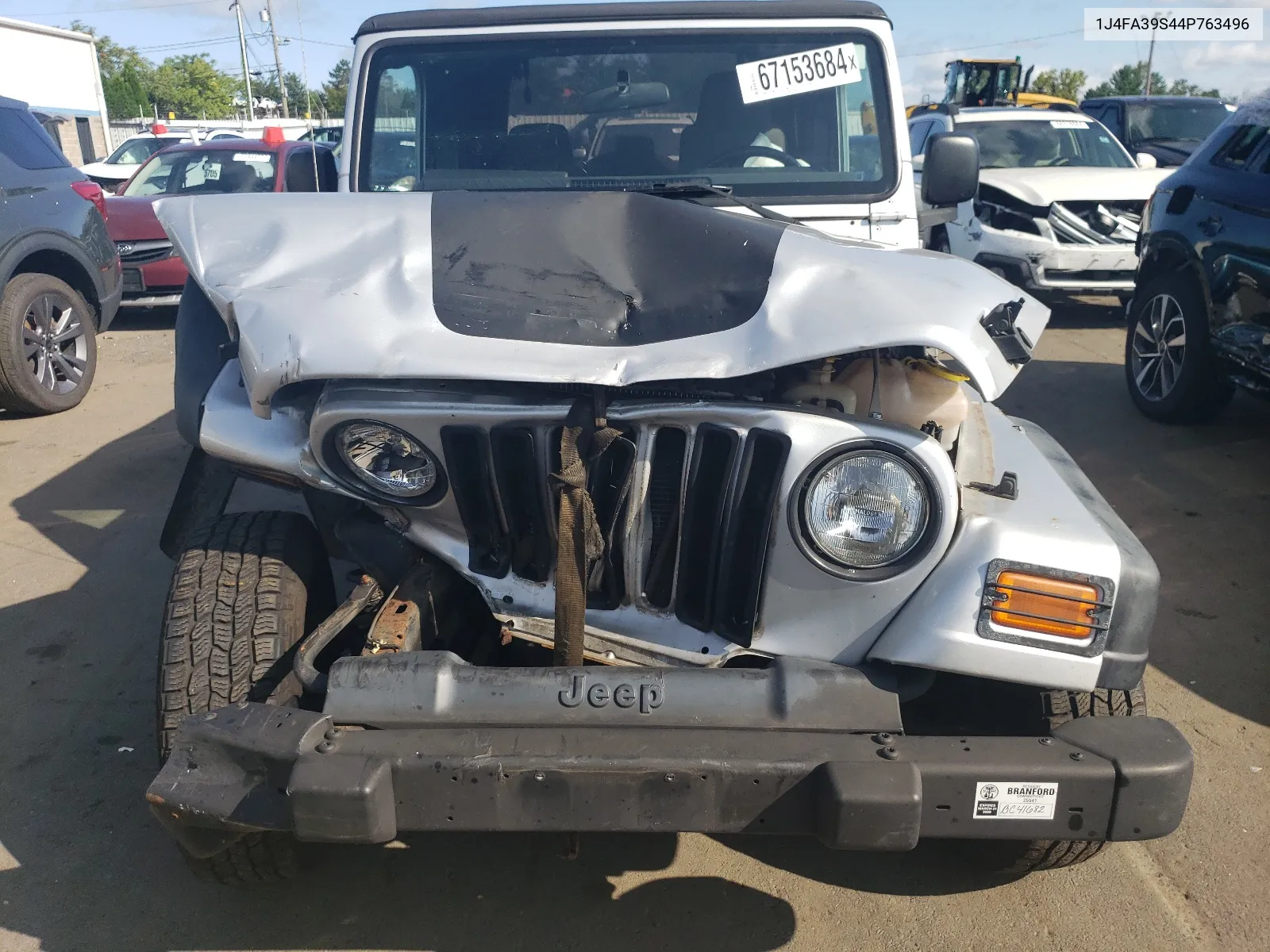 1J4FA39S44P763496 2004 Jeep Wrangler X