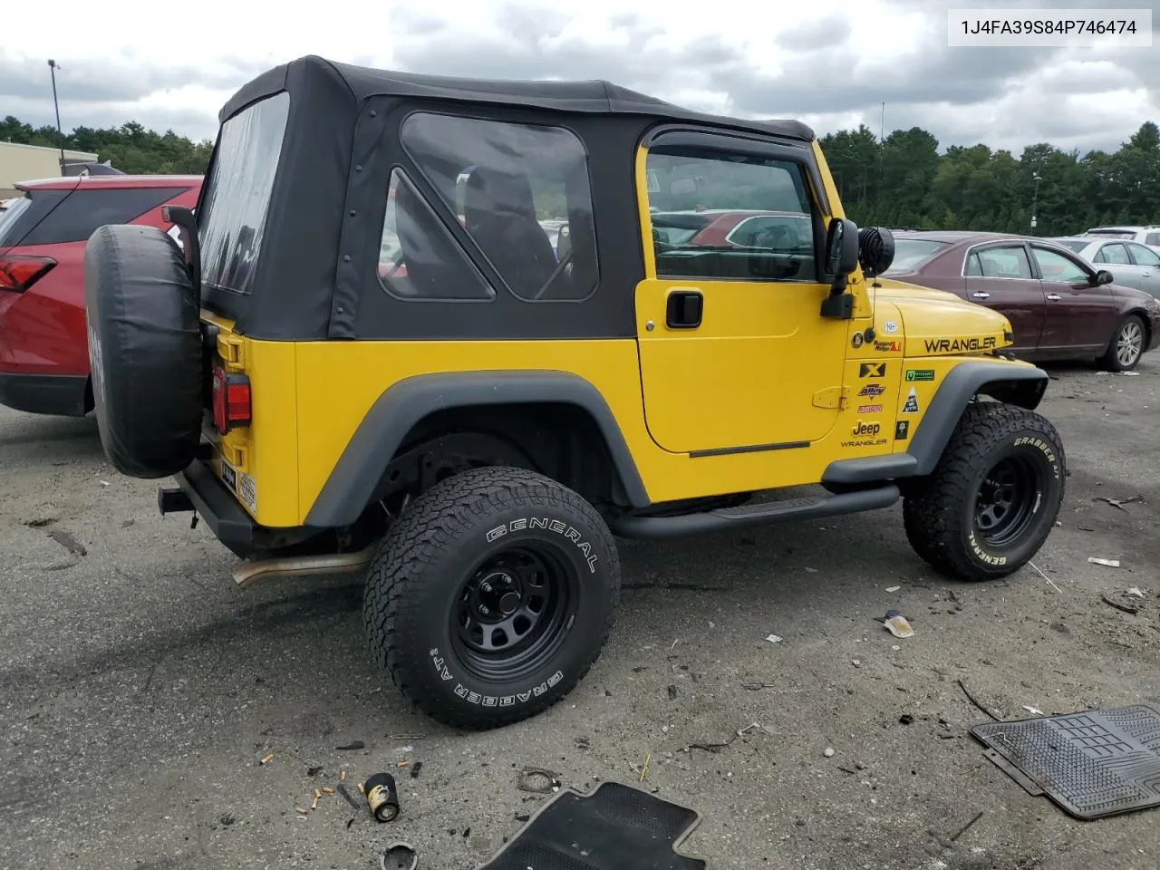 1J4FA39S84P746474 2004 Jeep Wrangler X