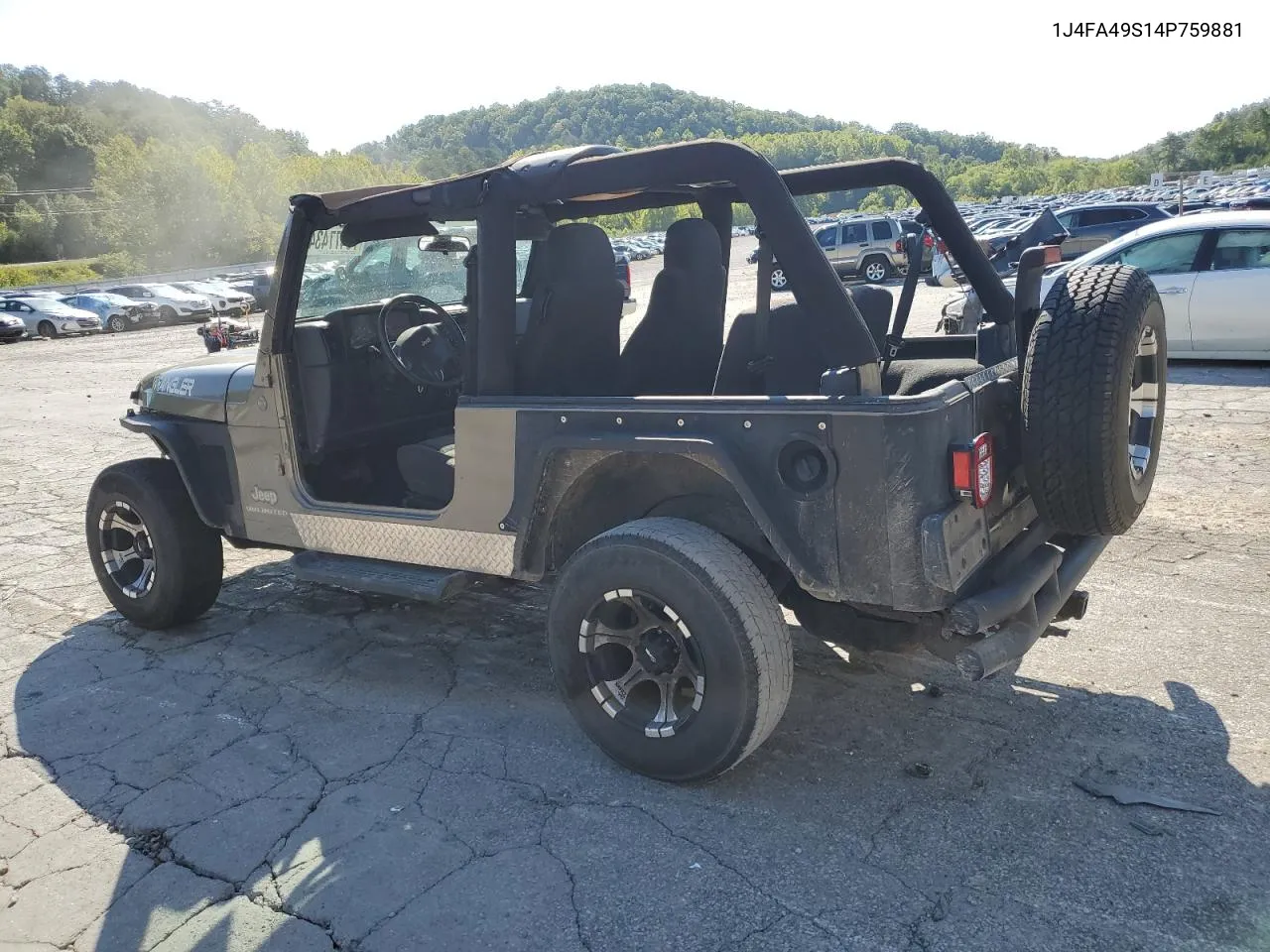 2004 Jeep Wrangler / Tj Sport VIN: 1J4FA49S14P759881 Lot: 70477434