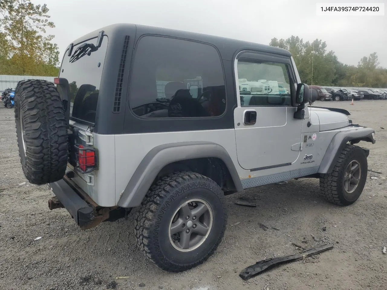 2004 Jeep Wrangler X VIN: 1J4FA39S74P724420 Lot: 71839944