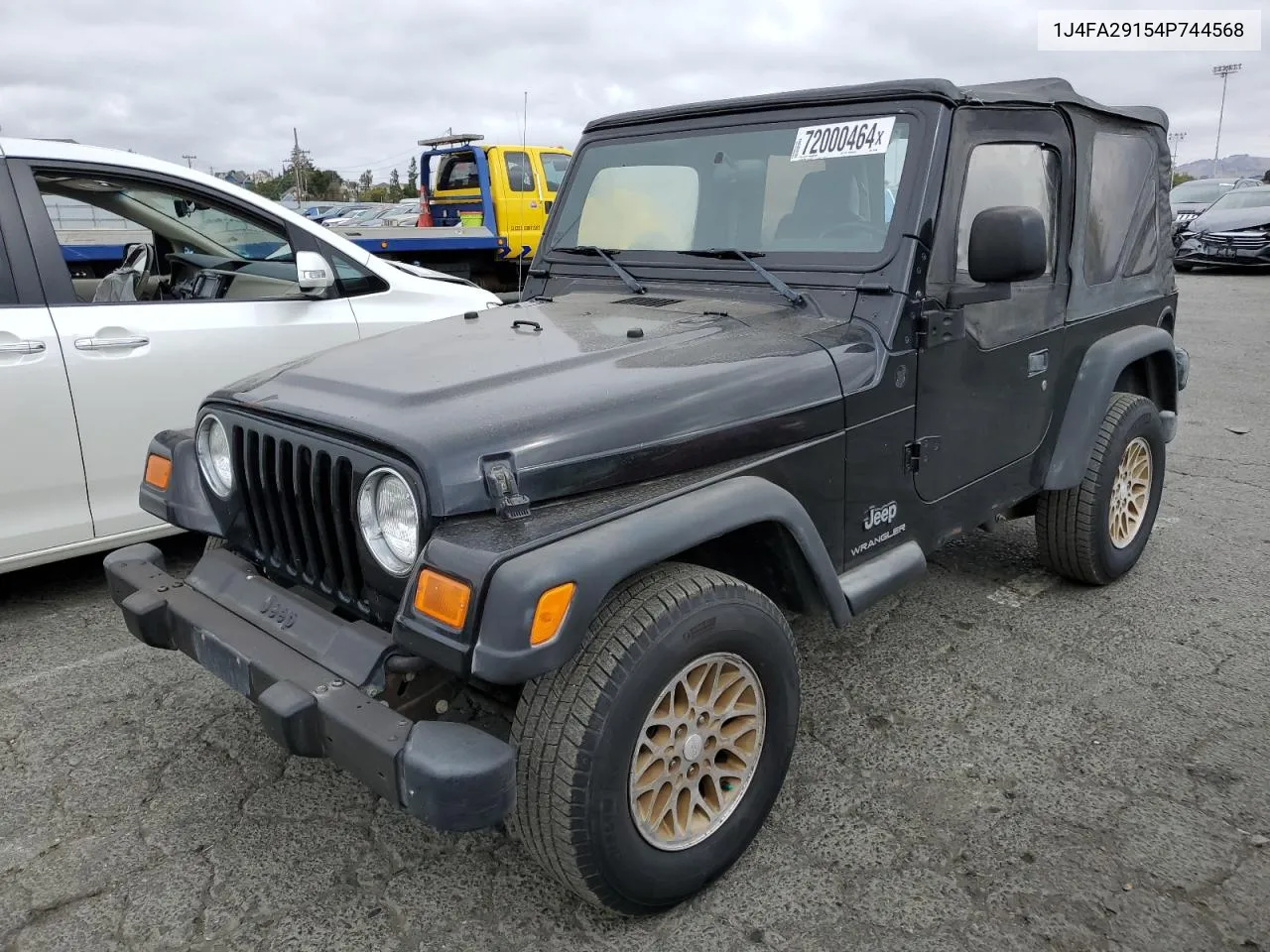 2004 Jeep Wrangler / Tj Se VIN: 1J4FA29154P744568 Lot: 72000464