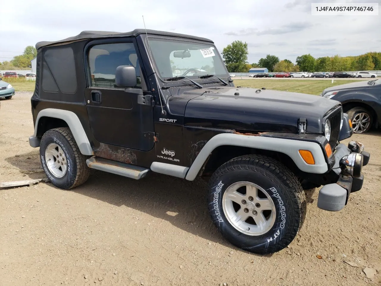 2004 Jeep Wrangler / Tj Sport VIN: 1J4FA49S74P746746 Lot: 72678754