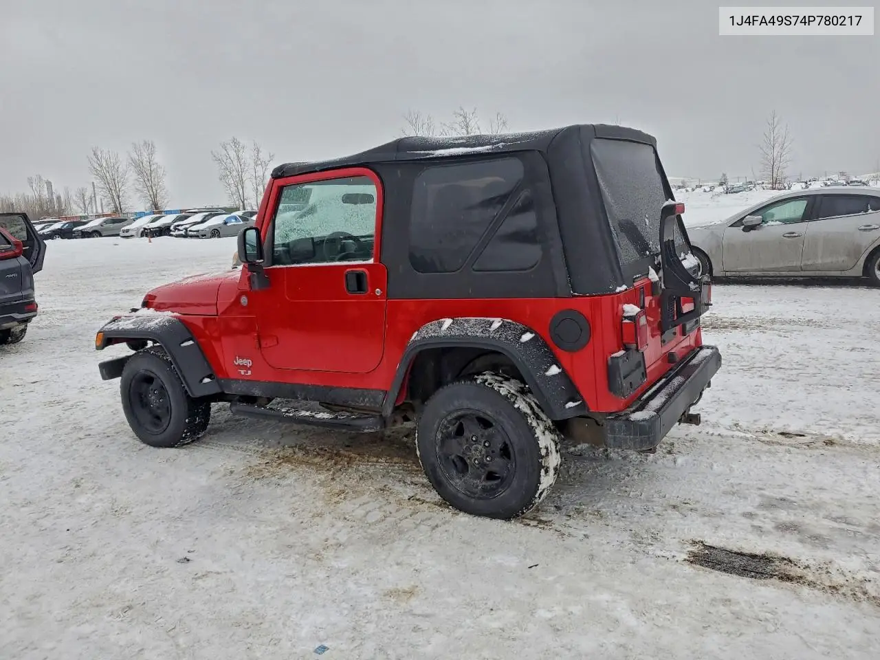 1J4FA49S74P780217 2004 Jeep Wrangler / Tj Sport