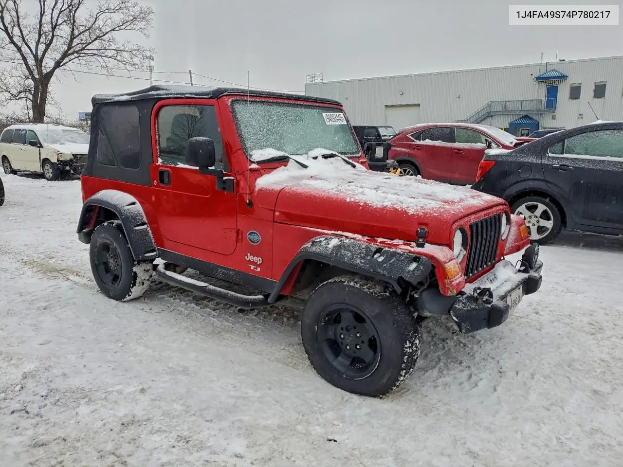 1J4FA49S74P780217 2004 Jeep Wrangler / Tj Sport