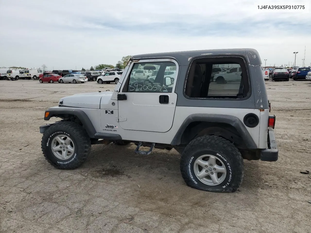 2005 Jeep Wrangler X VIN: 1J4FA39SX5P310775 Lot: 52621754