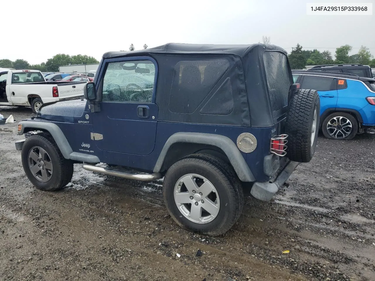 2005 Jeep Wrangler / Tj Se VIN: 1J4FA29S15P333968 Lot: 54179884