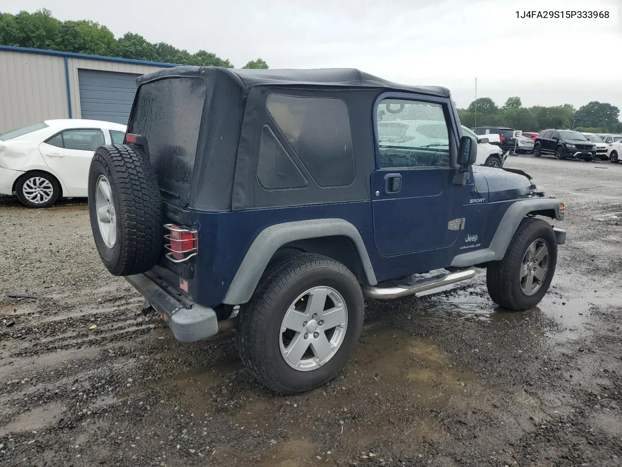 2005 Jeep Wrangler / Tj Se VIN: 1J4FA29S15P333968 Lot: 54179884