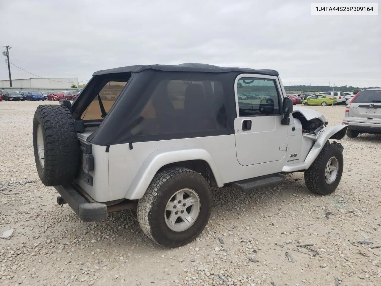 2005 Jeep Wrangler / Tj Unlimited VIN: 1J4FA44S25P309164 Lot: 55302194