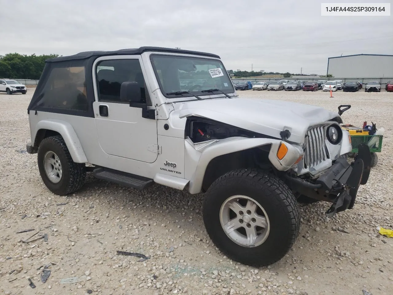 2005 Jeep Wrangler / Tj Unlimited VIN: 1J4FA44S25P309164 Lot: 55302194