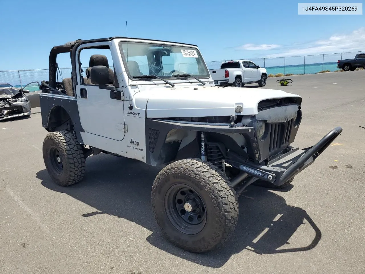 2005 Jeep Wrangler / Tj Sport VIN: 1J4FA49S45P320269 Lot: 60355824