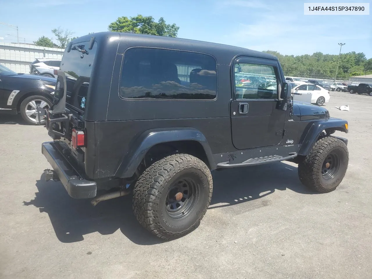 2005 Jeep Wrangler / Tj Unlimited VIN: 1J4FA44S15P347890 Lot: 61641944