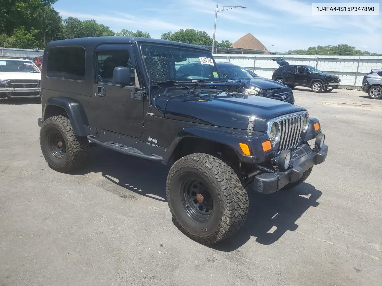 2005 Jeep Wrangler / Tj Unlimited VIN: 1J4FA44S15P347890 Lot: 61641944