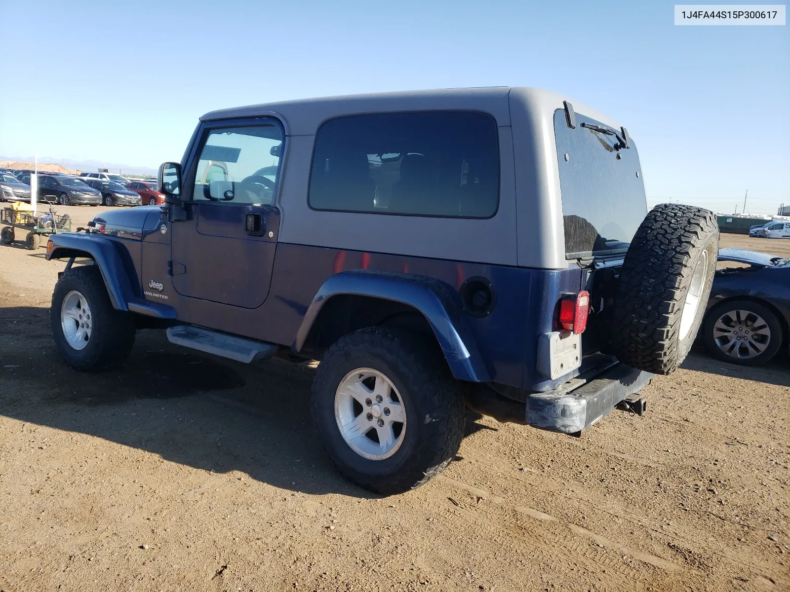 2005 Jeep Wrangler / Tj Unlimited VIN: 1J4FA44S15P300617 Lot: 61875744