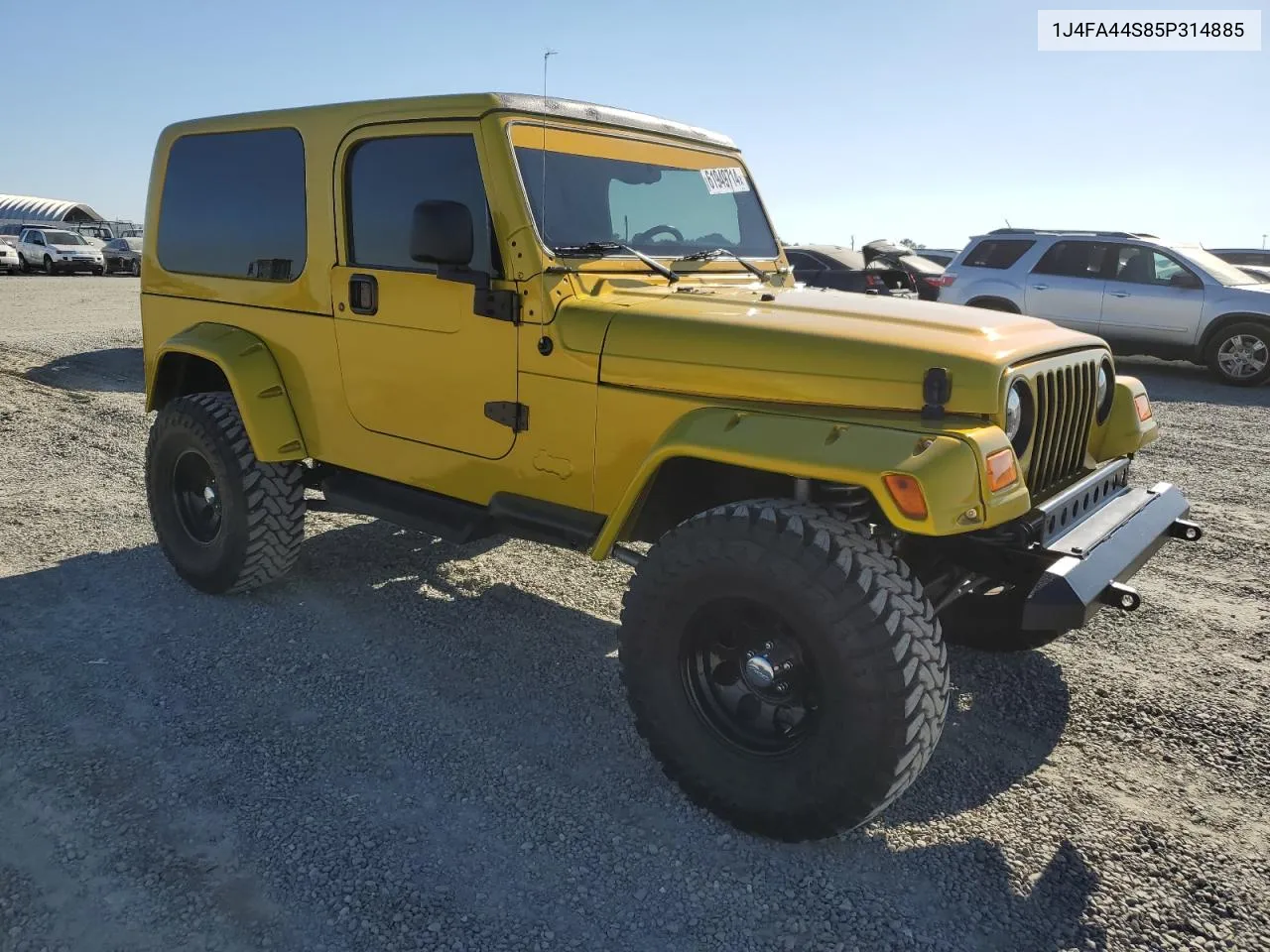 2005 Jeep Wrangler / Tj Unlimited VIN: 1J4FA44S85P314885 Lot: 61949714