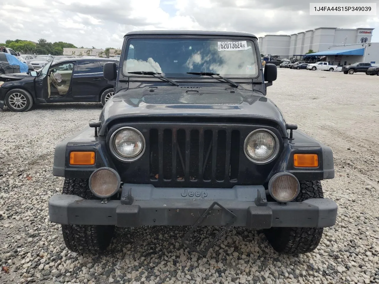 2005 Jeep Wrangler / Tj Unlimited VIN: 1J4FA44S15P349039 Lot: 62013624