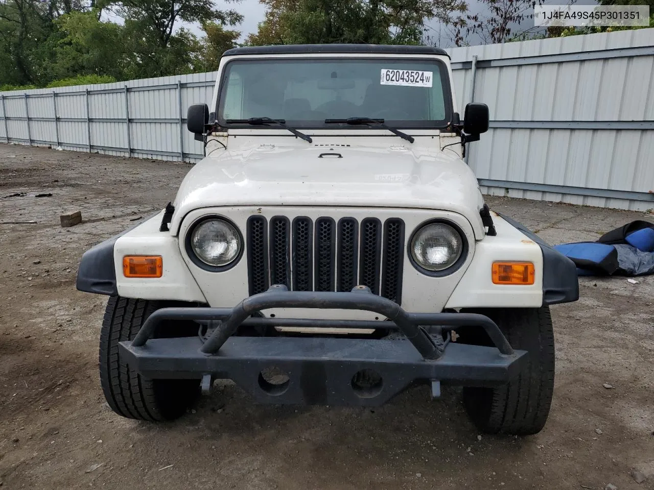 2005 Jeep Wrangler / Tj Sport VIN: 1J4FA49S45P301351 Lot: 62043524