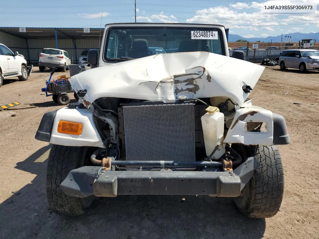 2005 Jeep Wrangler X VIN: 1J4FA39S55P306973 Lot: 62348074