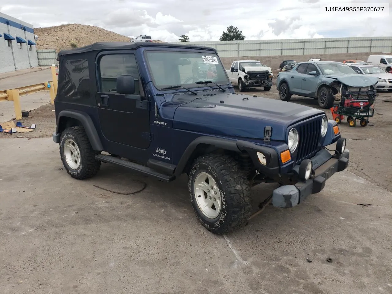 1J4FA49S55P370677 2005 Jeep Wrangler / Tj Sport