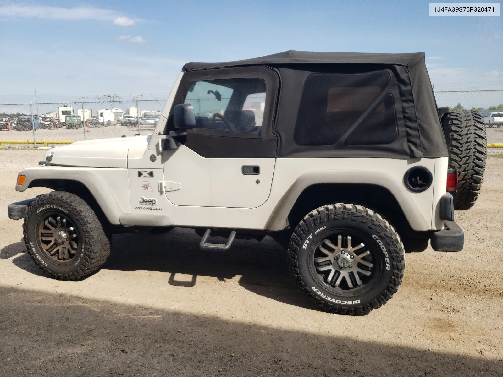 2005 Jeep Wrangler X VIN: 1J4FA39S75P320471 Lot: 63781384