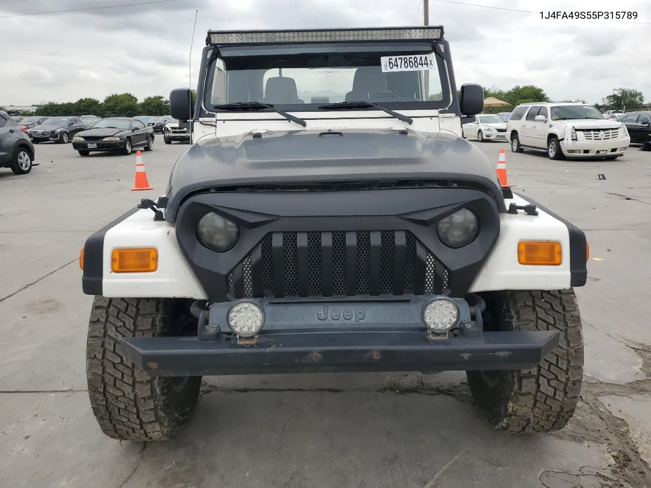 2005 Jeep Wrangler / Tj Sport VIN: 1J4FA49S55P315789 Lot: 64786844