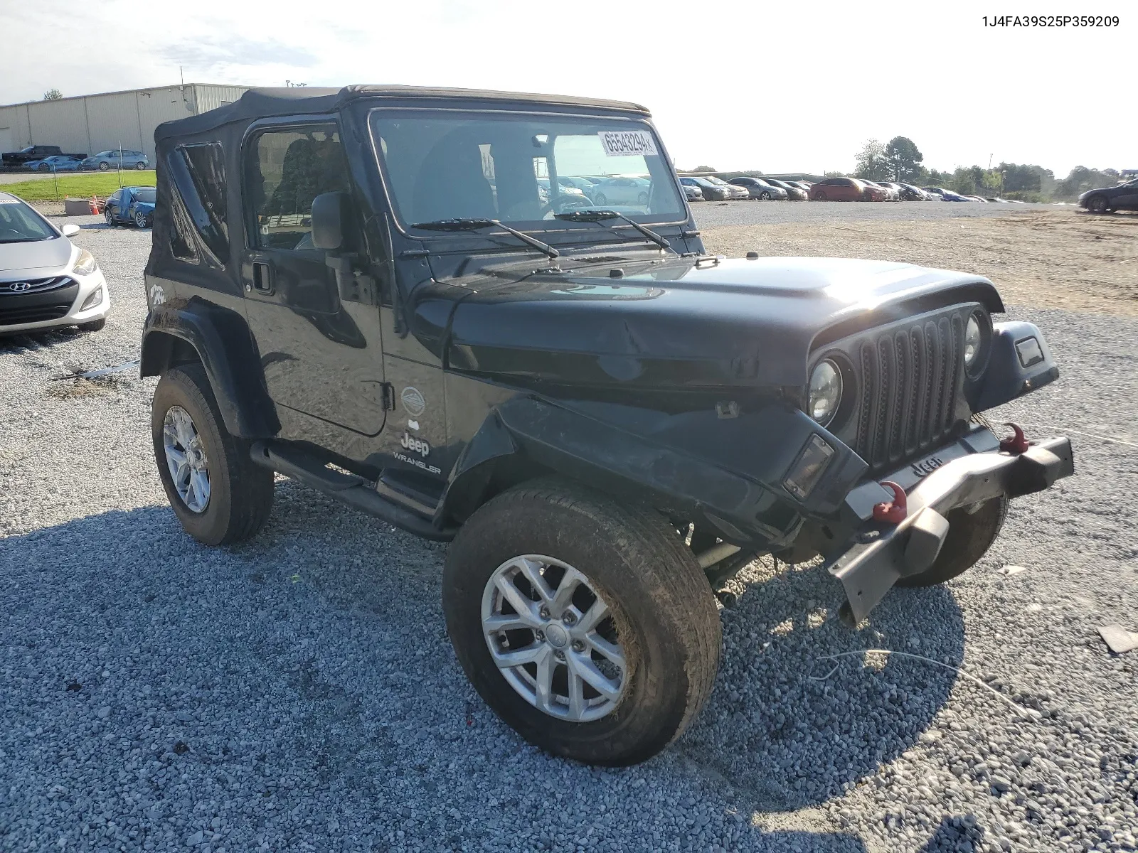 1J4FA39S25P359209 2005 Jeep Wrangler X