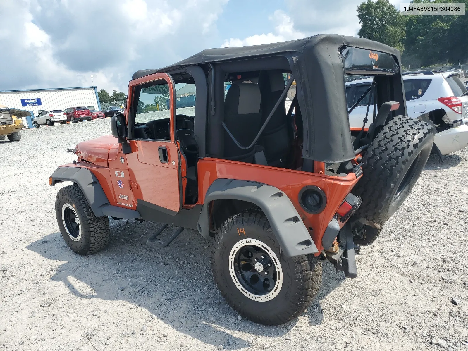 2005 Jeep Wrangler X VIN: 1J4FA39S15P304086 Lot: 66510434