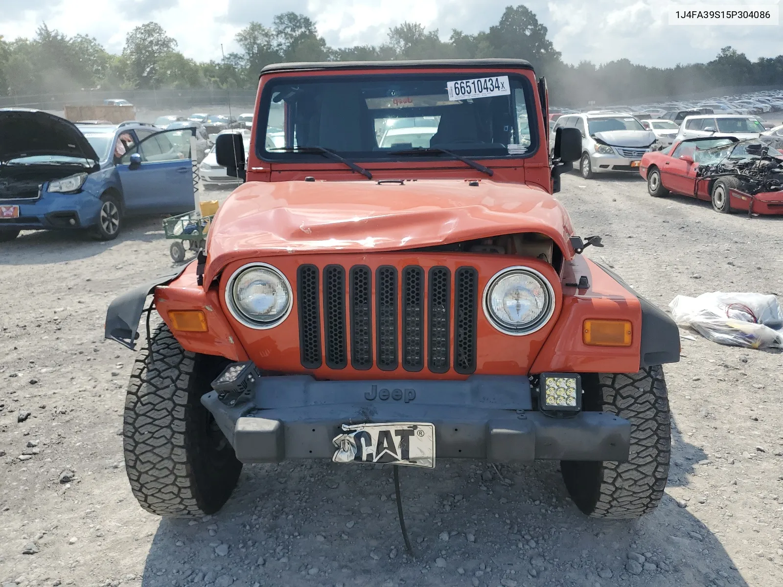 2005 Jeep Wrangler X VIN: 1J4FA39S15P304086 Lot: 66510434