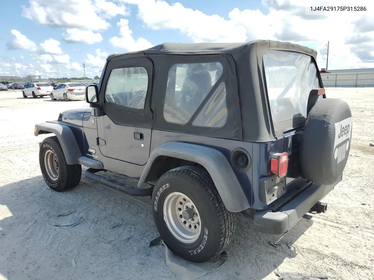 1J4FA29175P315286 2005 Jeep Wrangler / Tj Se