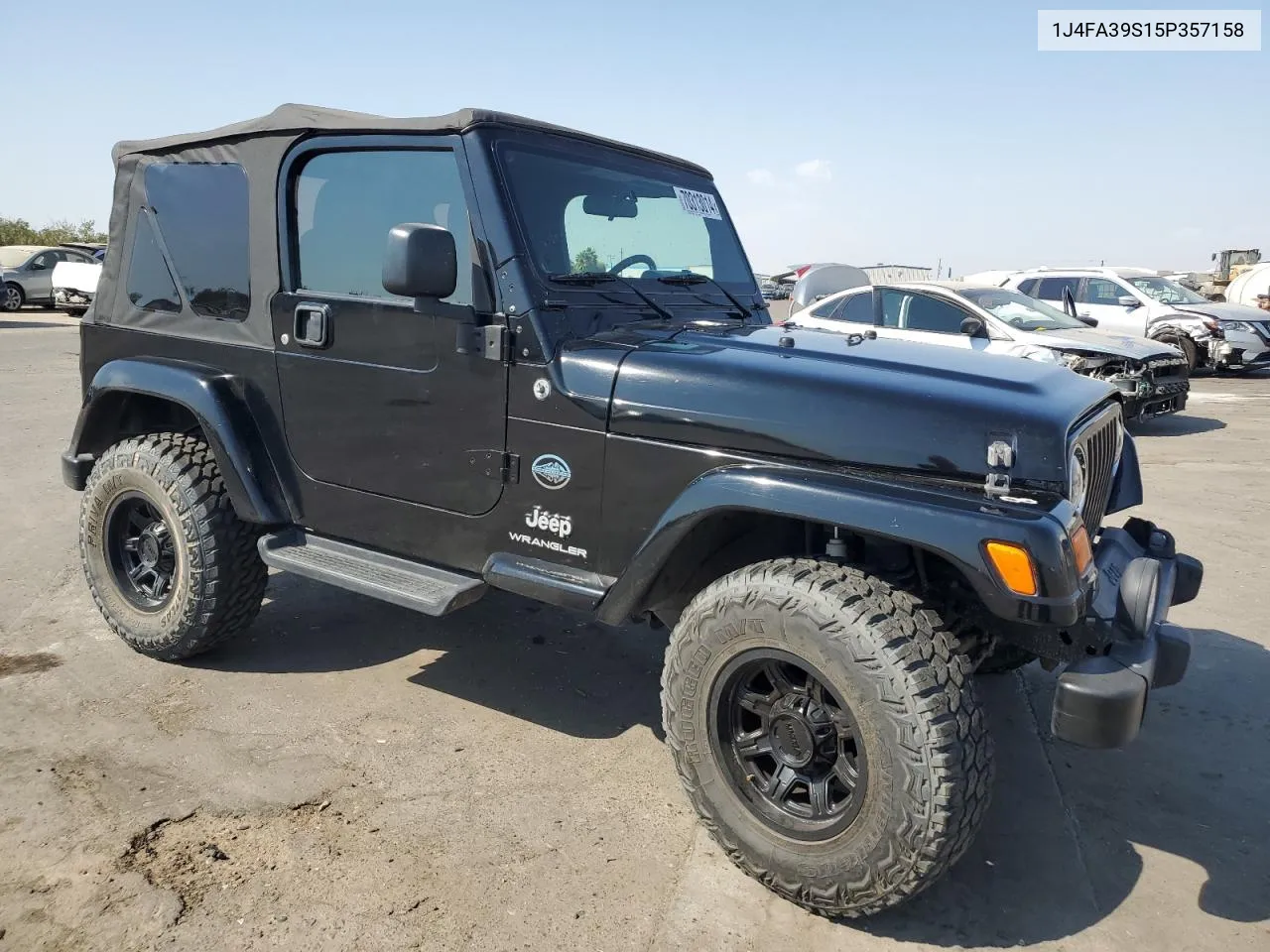 2005 Jeep Wrangler X VIN: 1J4FA39S15P357158 Lot: 70313014