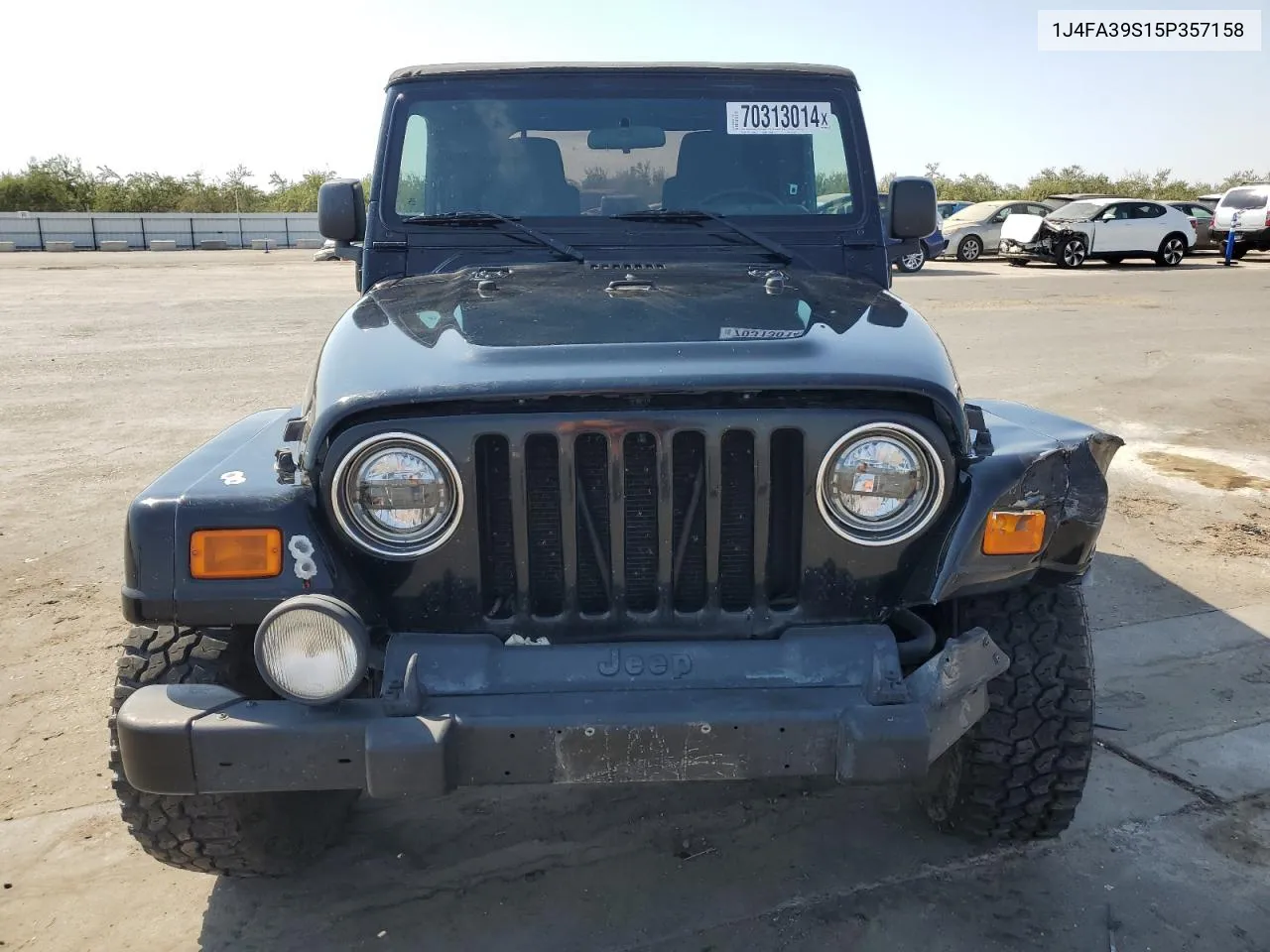 2005 Jeep Wrangler X VIN: 1J4FA39S15P357158 Lot: 70313014