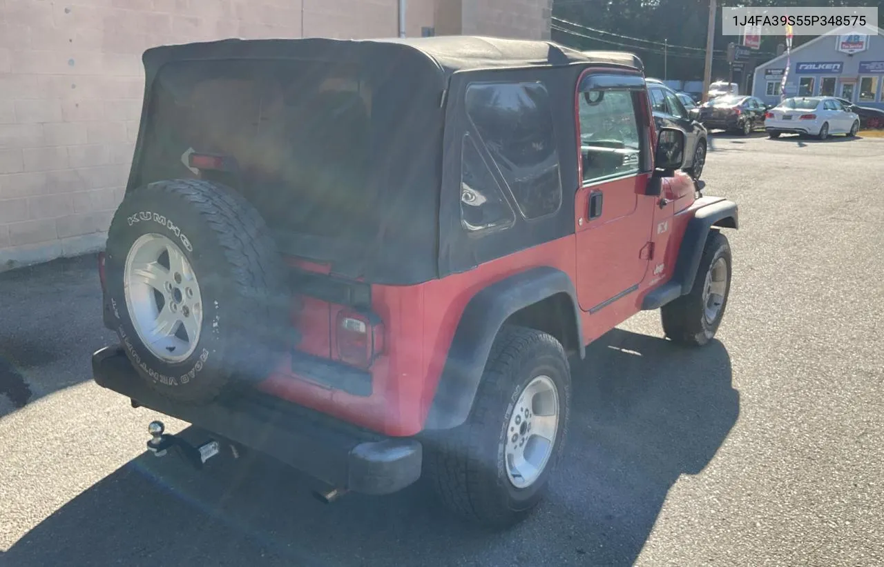 2005 Jeep Wrangler X VIN: 1J4FA39S55P348575 Lot: 70313644