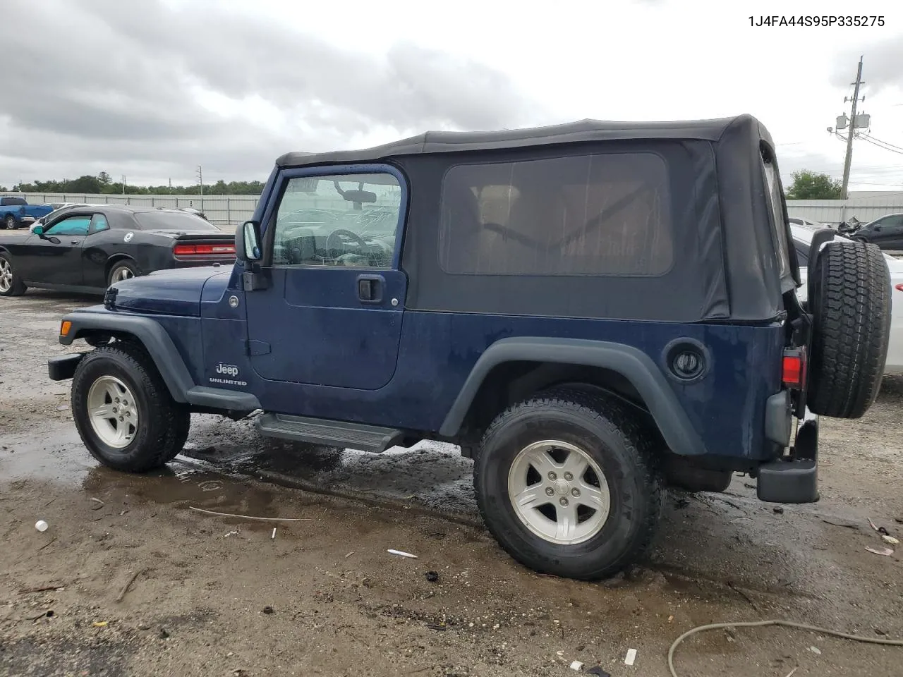 2005 Jeep Wrangler / Tj Unlimited VIN: 1J4FA44S95P335275 Lot: 70788864