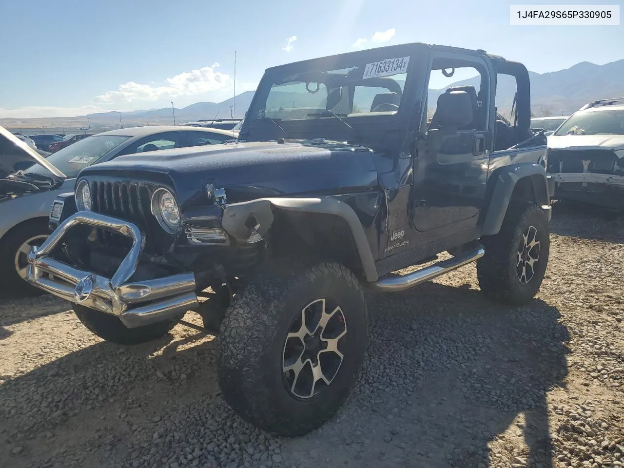 2005 Jeep Wrangler / Tj Se VIN: 1J4FA29S65P330905 Lot: 71633134