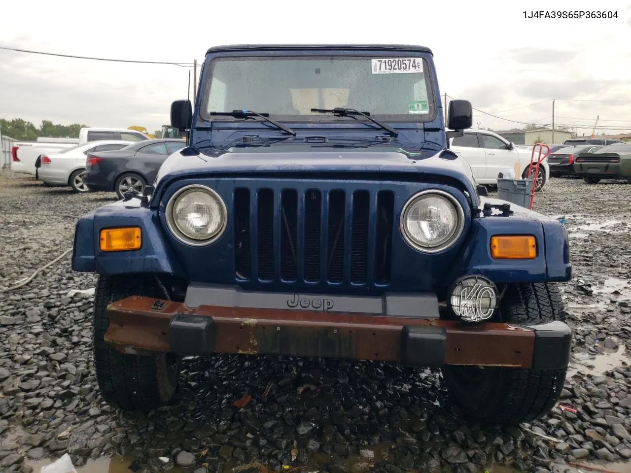 2005 Jeep Wrangler X VIN: 1J4FA39S65P363604 Lot: 71920574