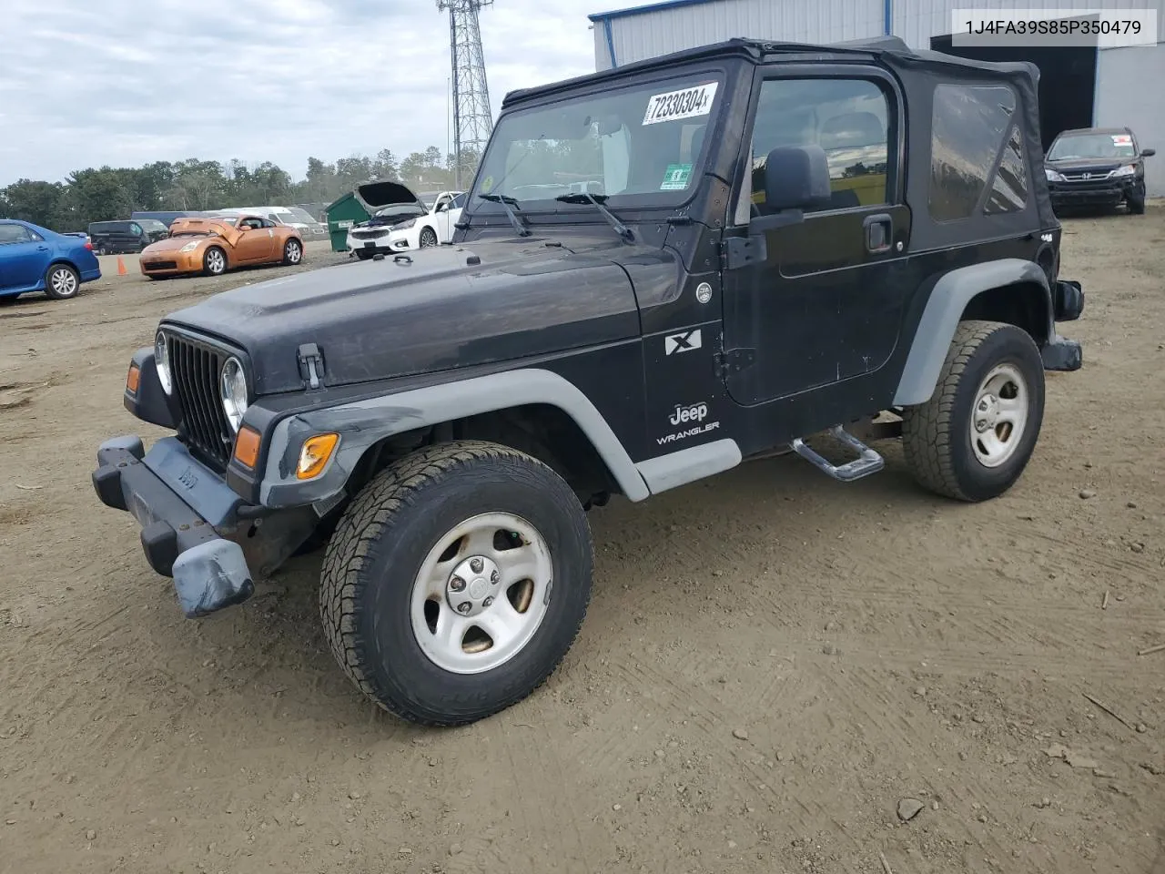 2005 Jeep Wrangler X VIN: 1J4FA39S85P350479 Lot: 72330304