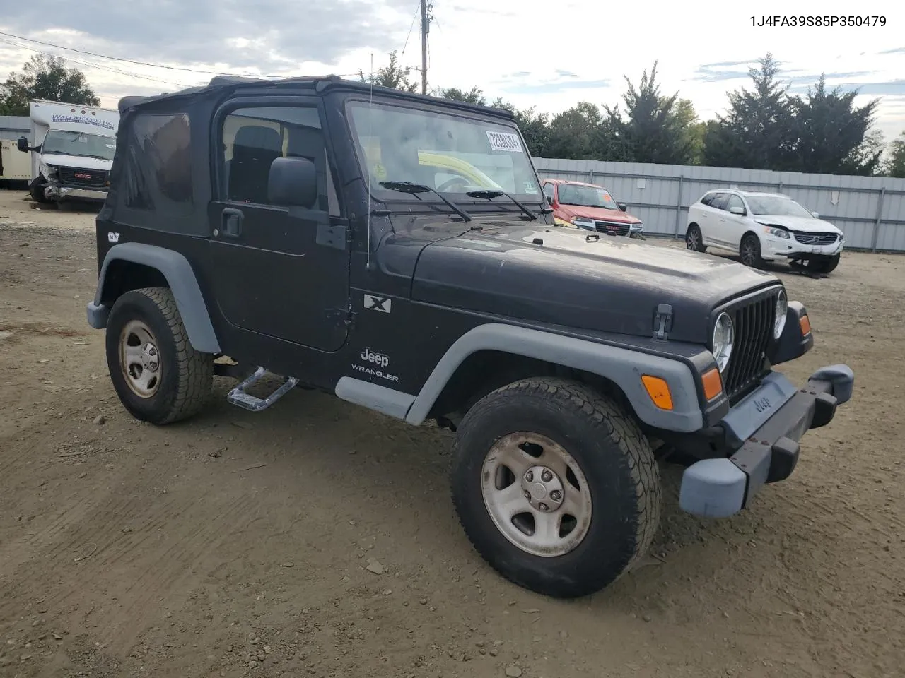 2005 Jeep Wrangler X VIN: 1J4FA39S85P350479 Lot: 72330304